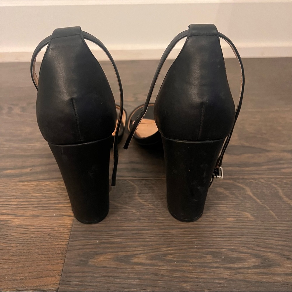 CALL IT SPRING Black Heel W/ Ankle Strap Women’s Size 9 - Picture 4 of 5